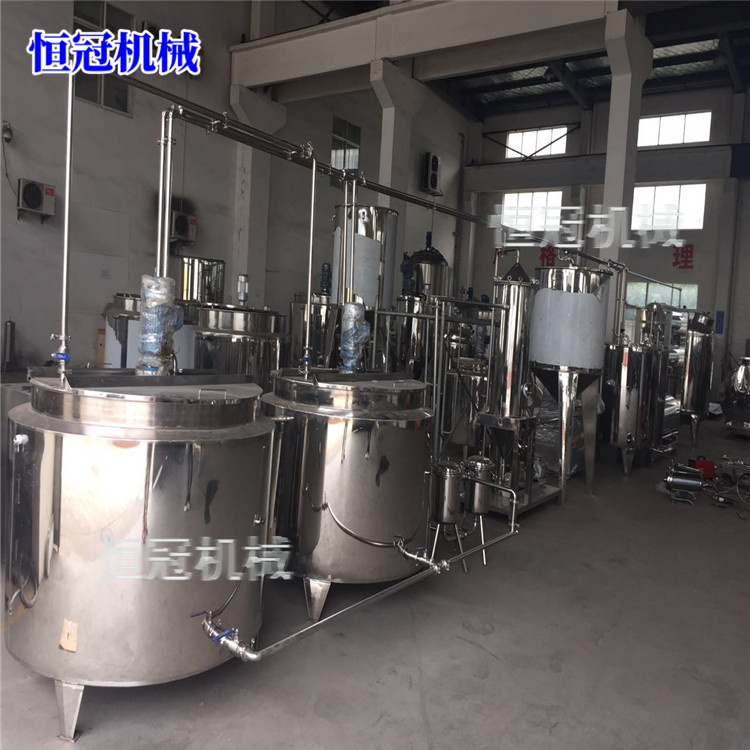 含乳飲料生產(chǎn)線(xiàn)